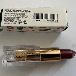MAC MATTE LIPSTICK CHARLOTTE OLYMPIA COLLECTION * RETRO ROUGE * NEW IN BOX